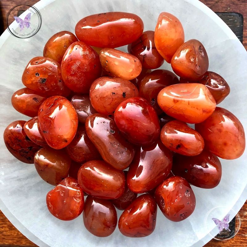 Carnelian Tumble Stone - large